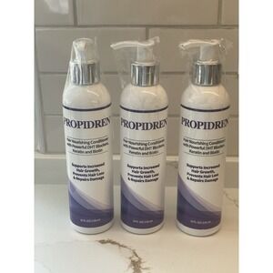 Lot of 3 Hairgenics Propidren Hair Growth Conditioner Prevent Loss 8 fl oz New